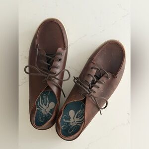 Men's Olukai Leather Loafer Shoes 13